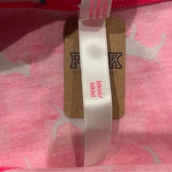 VS PINK HOLIDAY CHRISTMAS PANTY LARGE NWT - Picture 3 of 5